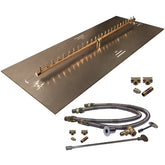 Linear Brass Burner/Rectangular Plate - CFBL250